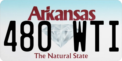 AR license plate 480WTI