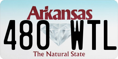 AR license plate 480WTL