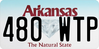 AR license plate 480WTP