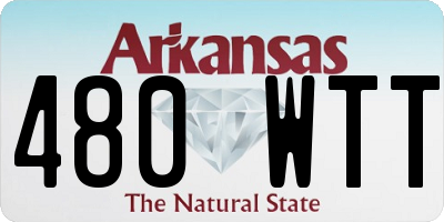 AR license plate 480WTT