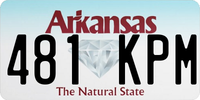 AR license plate 481KPM