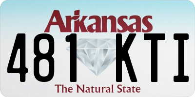 AR license plate 481KTI