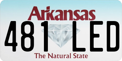 AR license plate 481LED