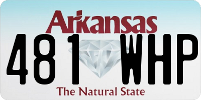 AR license plate 481WHP