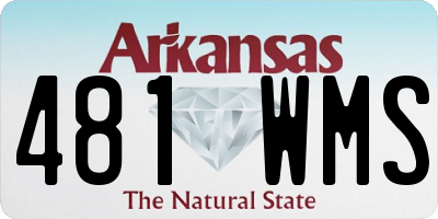 AR license plate 481WMS