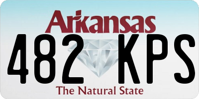 AR license plate 482KPS