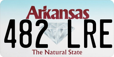 AR license plate 482LRE