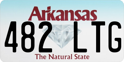 AR license plate 482LTG