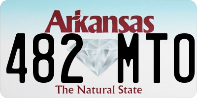 AR license plate 482MTO