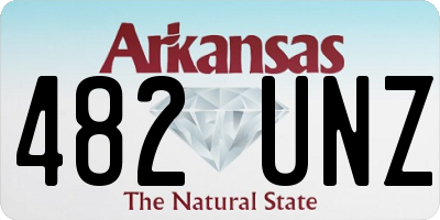 AR license plate 482UNZ