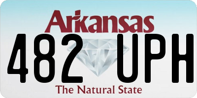 AR license plate 482UPH
