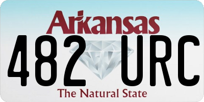 AR license plate 482URC