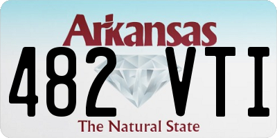 AR license plate 482VTI