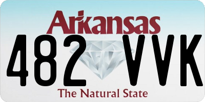 AR license plate 482VVK