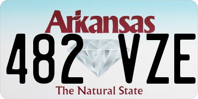 AR license plate 482VZE