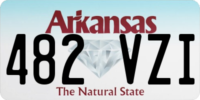 AR license plate 482VZI