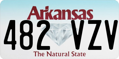 AR license plate 482VZV