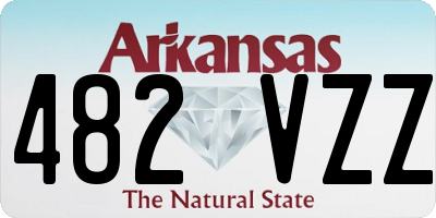 AR license plate 482VZZ