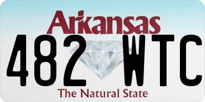 AR license plate 482WTC