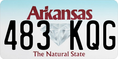 AR license plate 483KQG