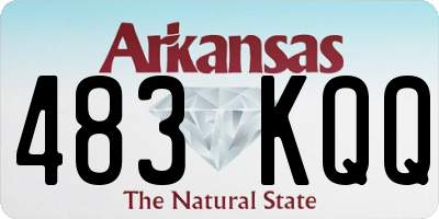 AR license plate 483KQQ