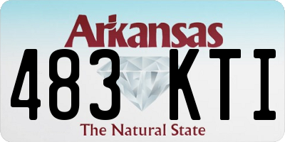 AR license plate 483KTI