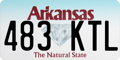 AR license plate 483KTL