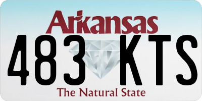 AR license plate 483KTS