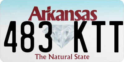 AR license plate 483KTT