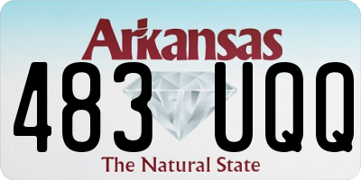 AR license plate 483UQQ