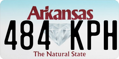 AR license plate 484KPH