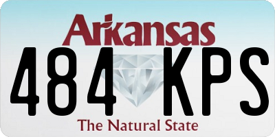 AR license plate 484KPS