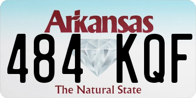 AR license plate 484KQF