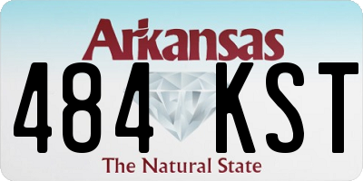 AR license plate 484KST