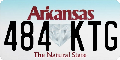 AR license plate 484KTG