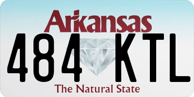 AR license plate 484KTL
