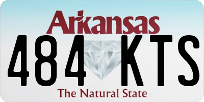 AR license plate 484KTS