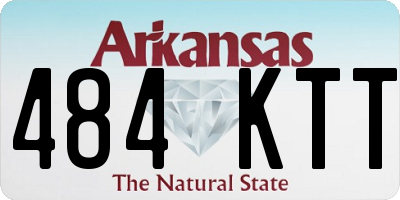 AR license plate 484KTT
