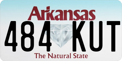 AR license plate 484KUT