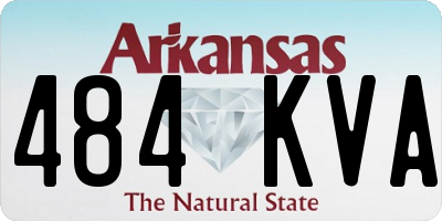 AR license plate 484KVA