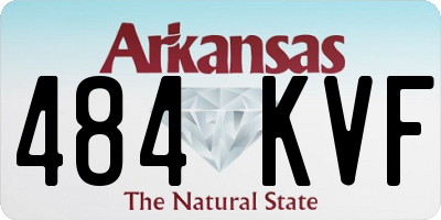AR license plate 484KVF