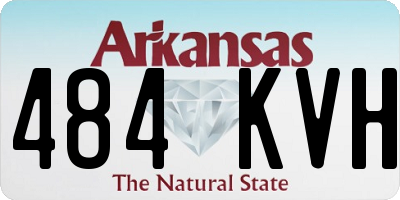 AR license plate 484KVH