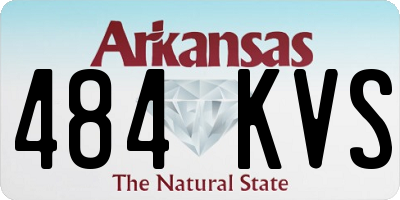 AR license plate 484KVS