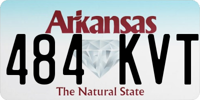 AR license plate 484KVT