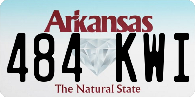 AR license plate 484KWI