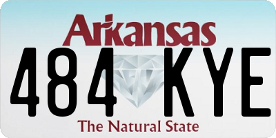 AR license plate 484KYE