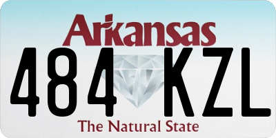 AR license plate 484KZL