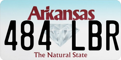 AR license plate 484LBR