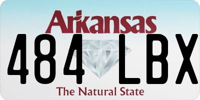 AR license plate 484LBX