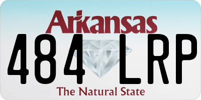 AR license plate 484LRP